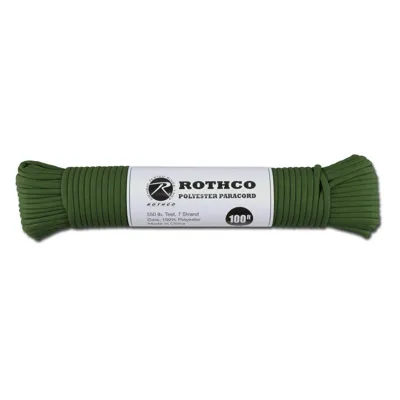 Fallschirmleine Polyester Type III 550 Lbs - Rothco