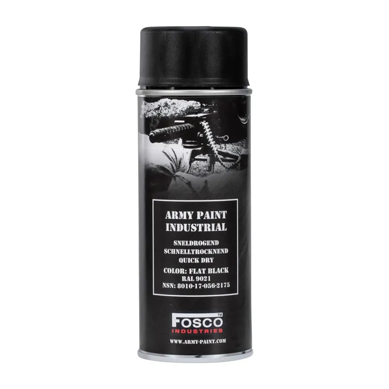 Fosco Industries Farbspray Army Paint 400 ml · Negro