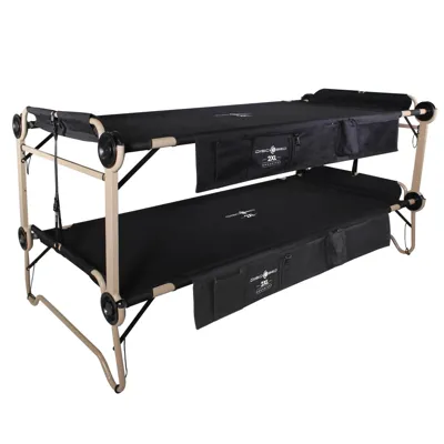 Feldbett 2XL Mit Seitentaschen - Disc-O-Bed