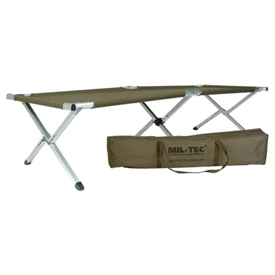 Feldbett US Typ Alu 190x65 cm - Mil-Tec