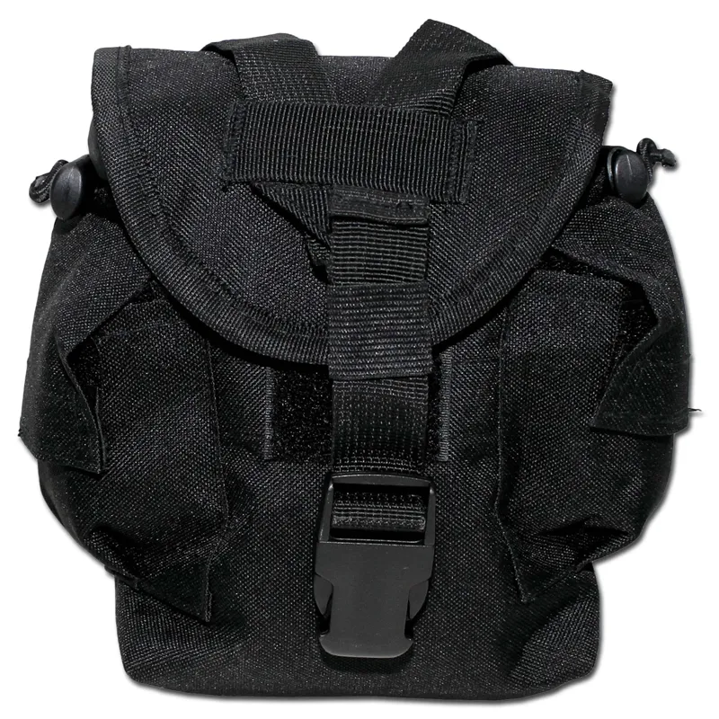 MFH Feldflaschentasche MOLLE · Negro