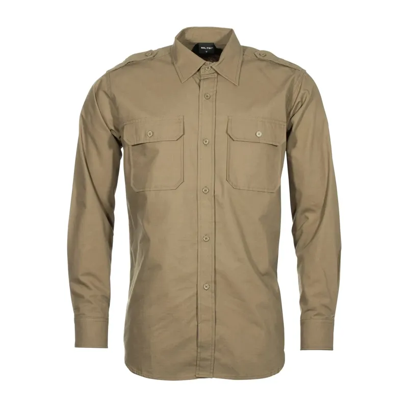 Mil-Tec Feldhemd Ripstop · Coyote