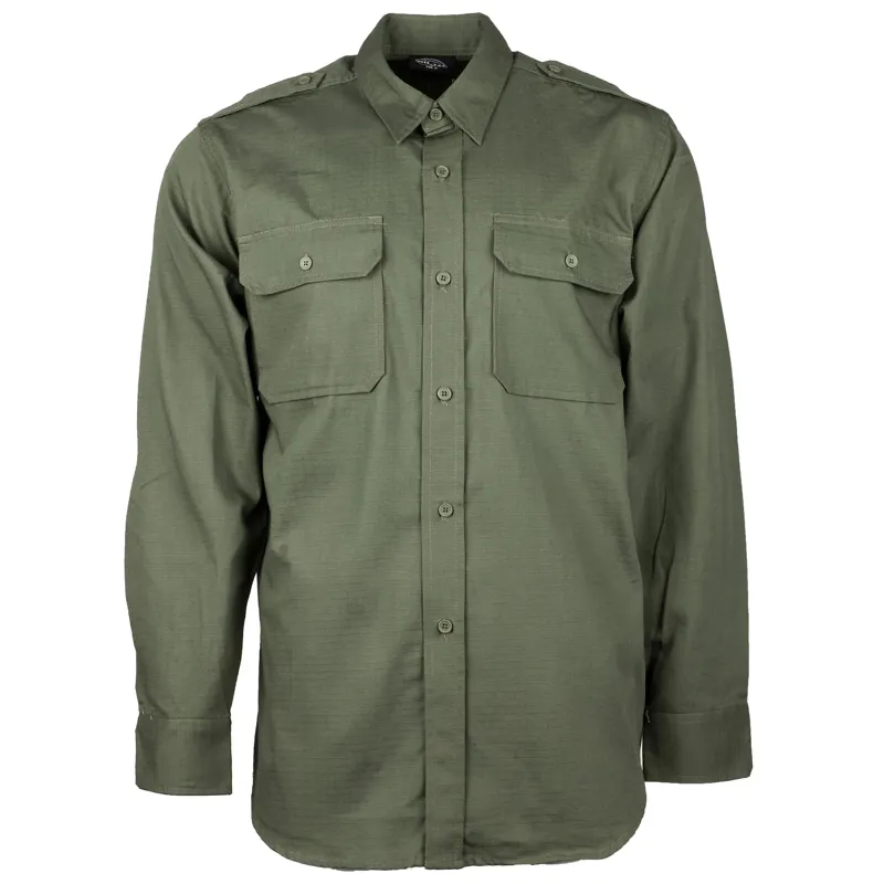 Mil-Tec Feldhemd Ripstop · Verde / OD