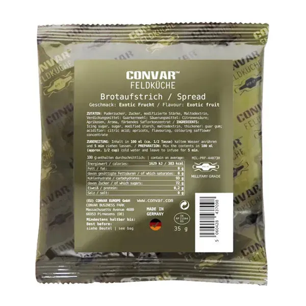 Convar-7 Feldküche Brotaufstrich Exotic