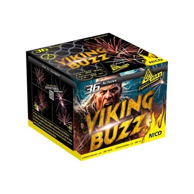 Feuerwerk-Batterie Viking Buzz 36 Schuss - Nico Europe