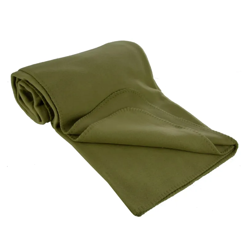 Mil-Tec Fleecedecke 200 x 150 cm · Verde / OD