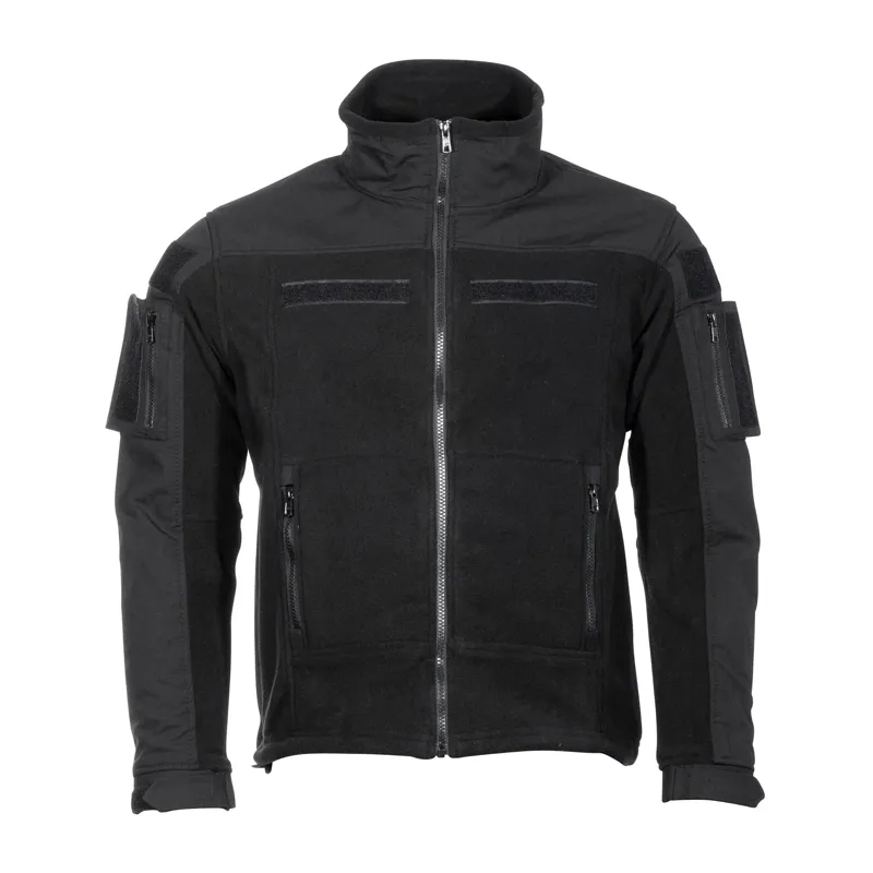 MFH Fleecejacke Combat · Negro