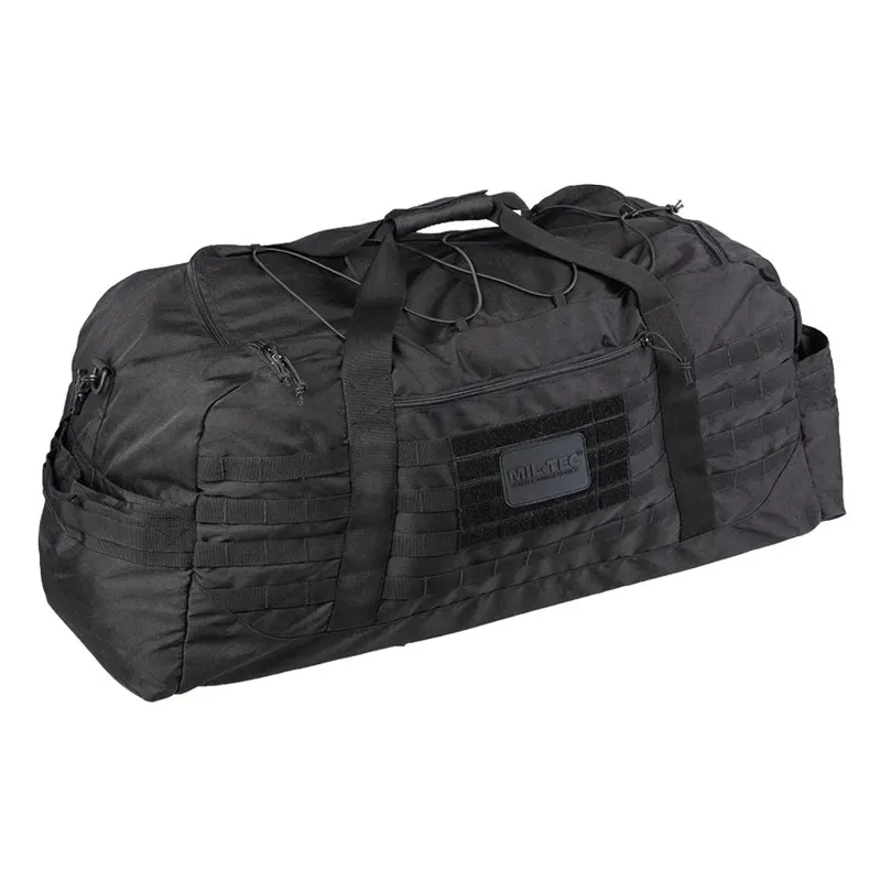 Mil-Tec Fliegertasche Combat Large 105 L · Negro