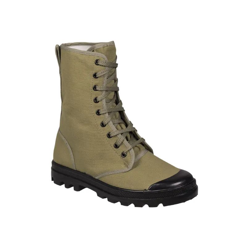Mil-Tec Französische Canvas Commandostiefel 9-LOCH