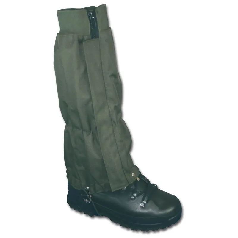 Mil-Tec Gamaschen Mit Stahlseil · Verde / OD