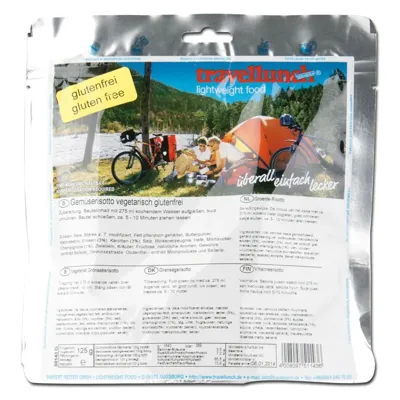 Gemüserisotto Vegetarisch Glutenfrei 1 Packung - Travellunch