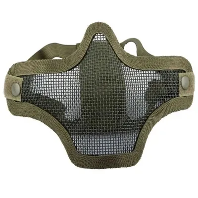 Gitterschutzmaske Steel Half Face Mask - Invadergear