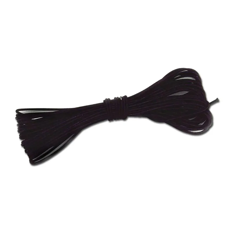 BasicNature Gummiseil 2 mm 10 M · Negro