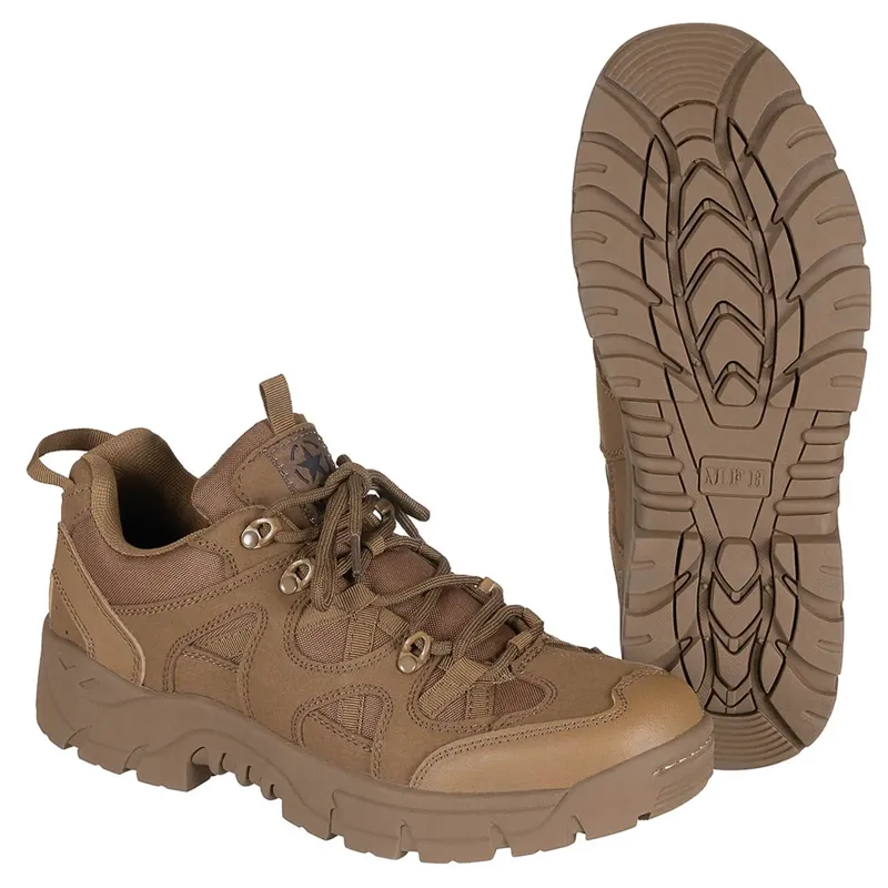 MFH Halbschuhe Commando · Coyote