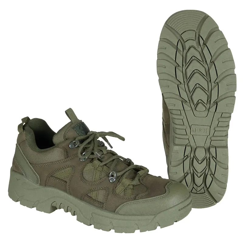 MFH Halbschuhe Commando · Verde / OD
