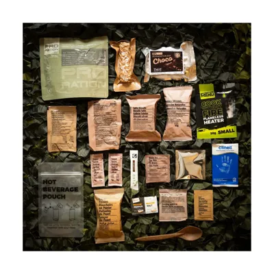 Halbtagesration Ultimate Tactical Ration Half Day Vegetarisch - Pro-Ration