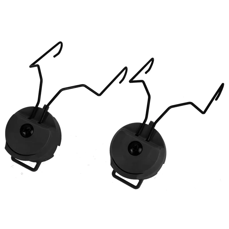 FMA Airsoft Headset Helmadapter Helmet Adapter MSA · Negro
