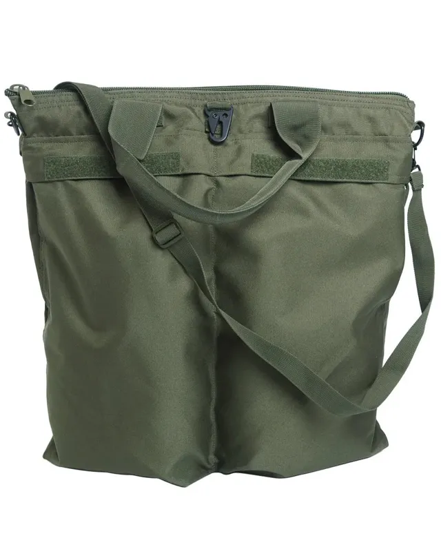 Mil-Tec Helmtasche Mit Schultergurt · Verde / OD