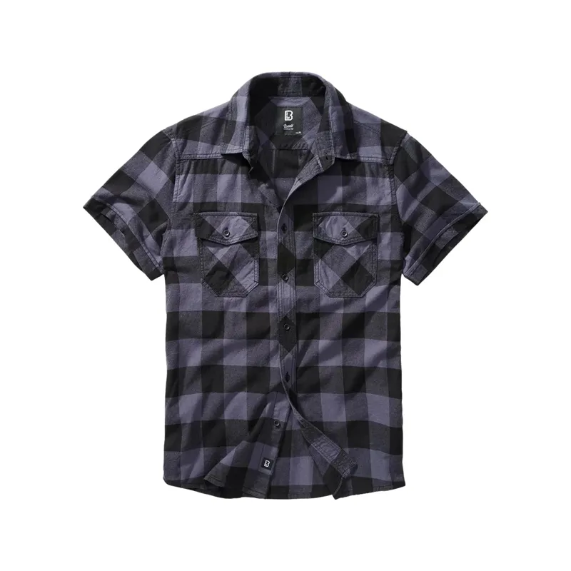 Brandit Hemd Checkshirt Halfsleeve