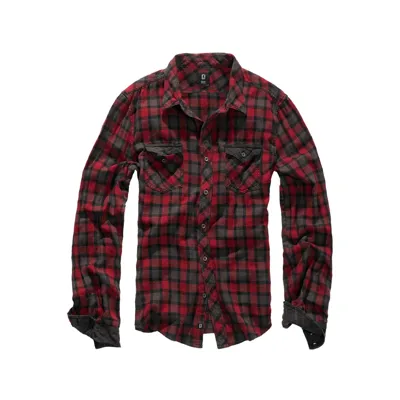 Hemd Duncan Check Rot Braun - Brandit