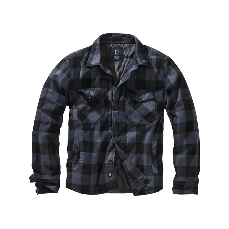 Brandit Hemd Lumberjacket · Negro