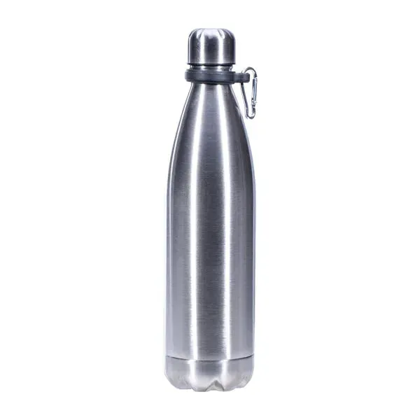 KH Security Hidden Safe Edelstahlflasche Silberfarben