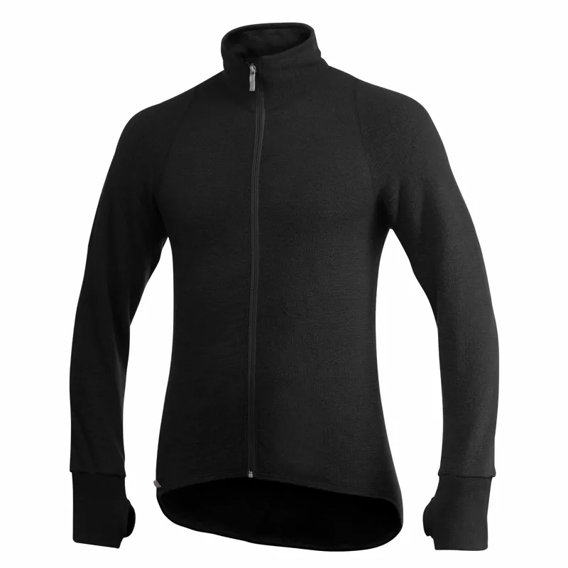 Woolpower Jacke Full Zip 600 · Negro