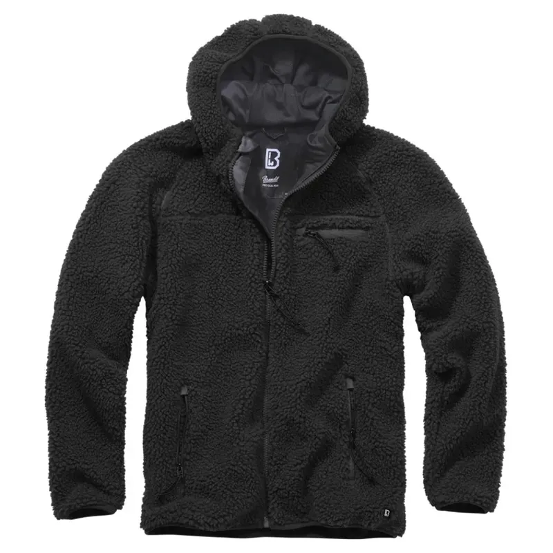 Brandit Jacke Teddyfleece Worker Jacket · Negro