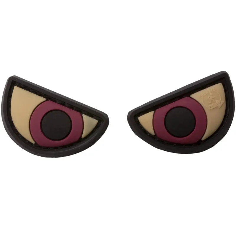Jackets to go 3D Patch Angry Eyes