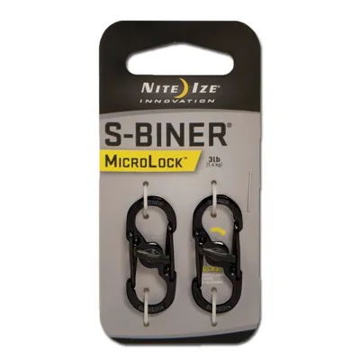 Karabiner S-Biner MicroLock 2ER Pack - Nite Ize