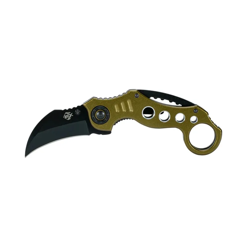 KH Security Karambitmesser Grün · Negro