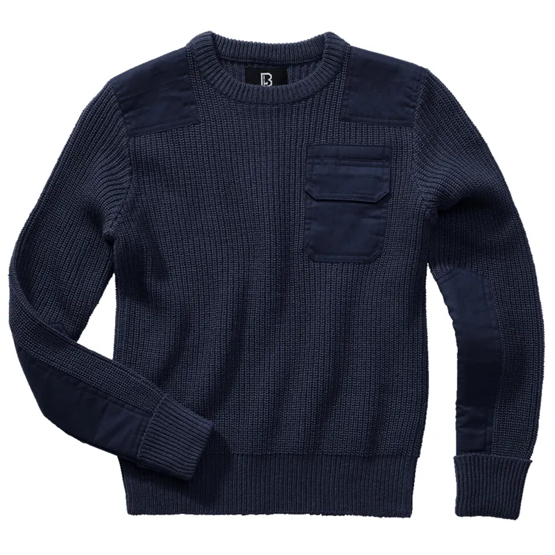 Brandit Kinder Pullover Kids BW Pullover · Azul