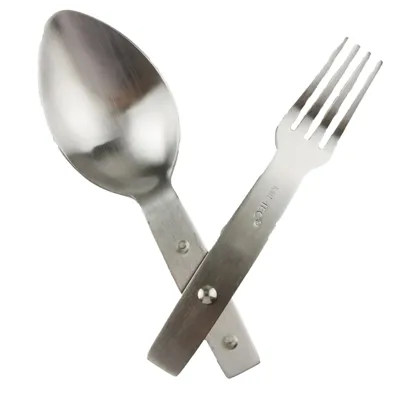 Klappessbesteck Göffel Edelstahl - Mil-Tec