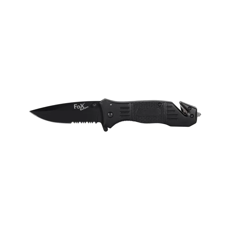 Fox Outdoor Klappmesser Einhand Mit Metallgriff