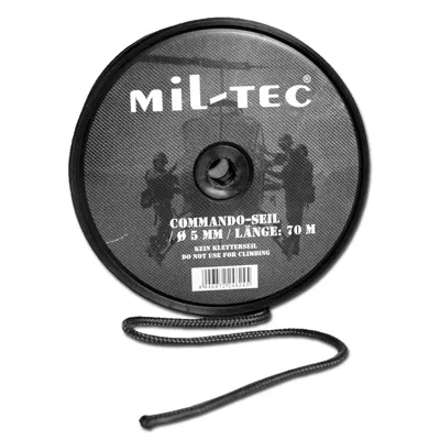 Kommandoseil 5 mm, 70 M - Mil-Tec
