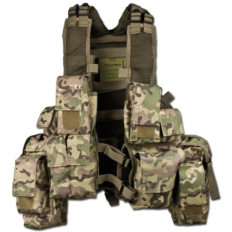 Mil-Tec Kommandoweste RSA Operation · Camo