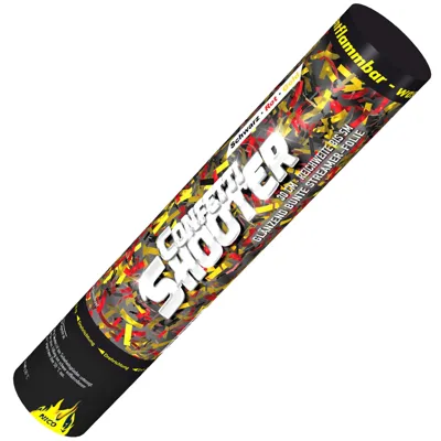 Konfetti-Shooter 30 cm -Rot - Nico Europe