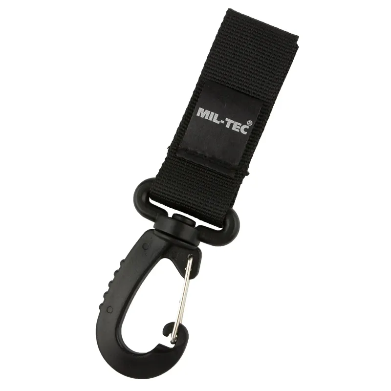 Mil-Tec Koppelschlaufe 5 cm · Negro