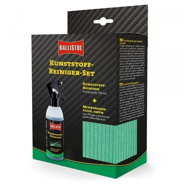 Ballistol Kunststoffreiniger-Set