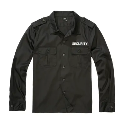 Langarmhemd Security US Shirt Long Sleeve - Brandit