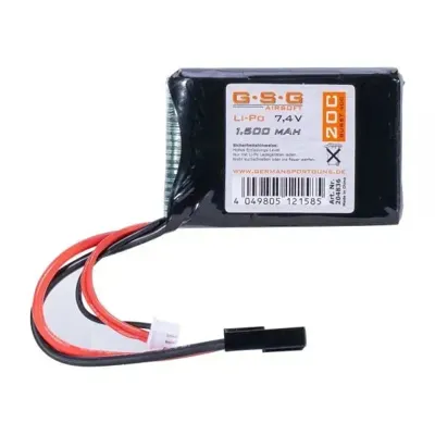 Li-Po Akku 7.4V 1500mAh Block Type - GSG