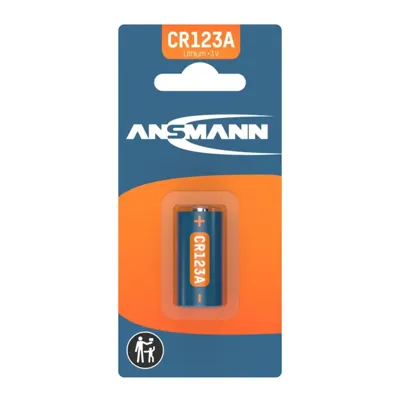 Lithium Batterie CR123A - Ansmann