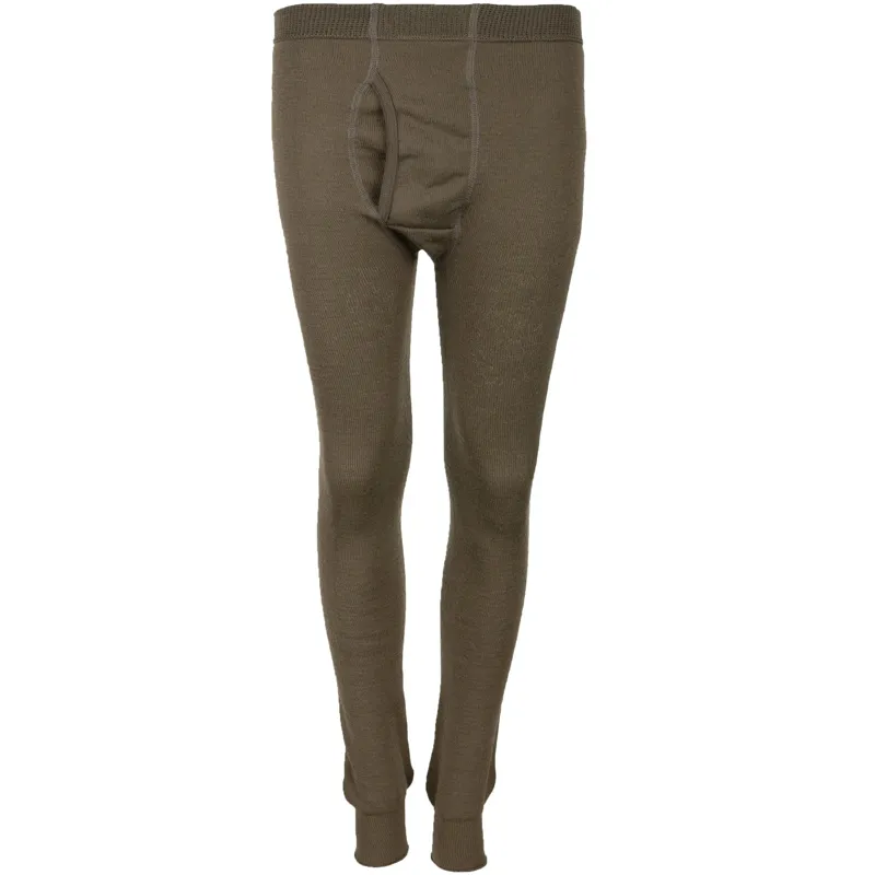 Woolpower Long Johns 200 Mit Eingriff Pine · Verde / OD