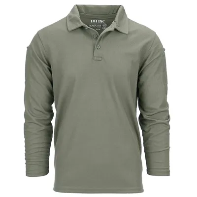 Longsleeve Tactical Polo Quickdry - 101 Inc