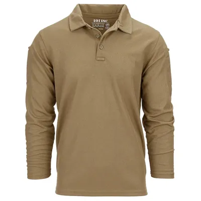 Longsleeve Tactical Polo Quickdry - 101 Inc