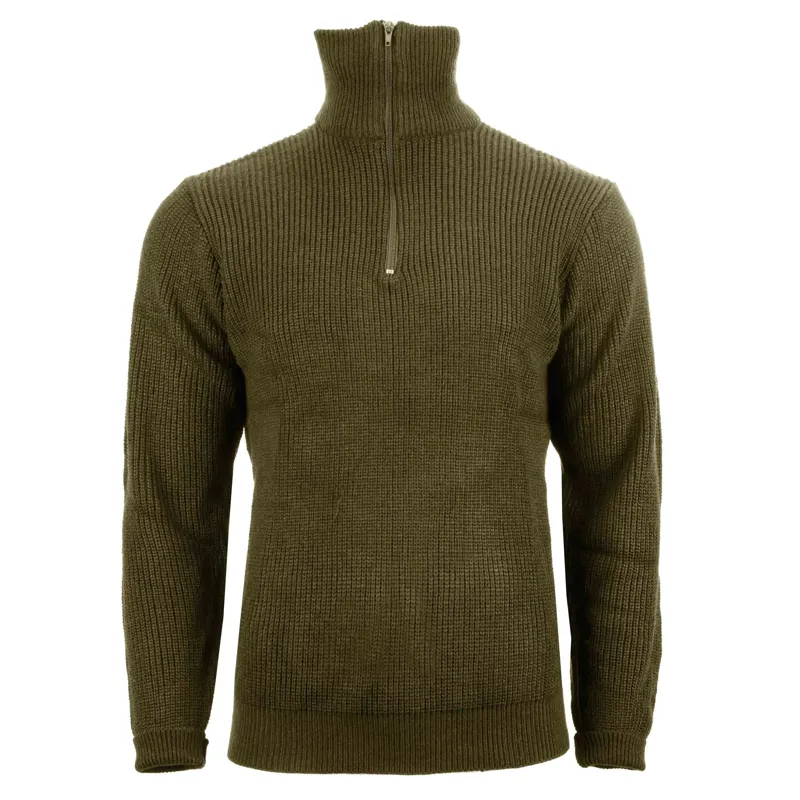 Mil-Tec Marine Pullover Troyer · Verde / OD