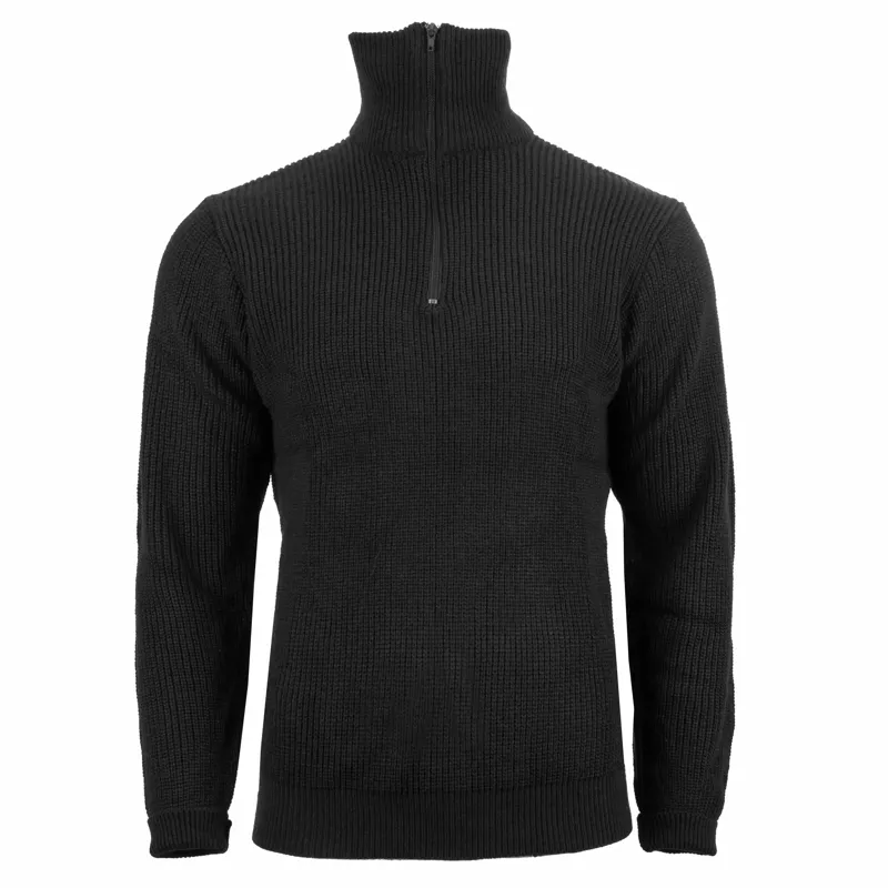 Mil-Tec Marine Pullover Troyer · Negro