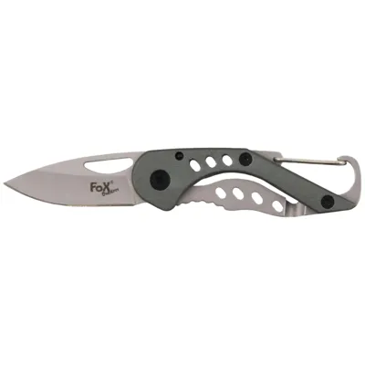 Messer Piccolo Mit Karabiner - Fox Outdoor