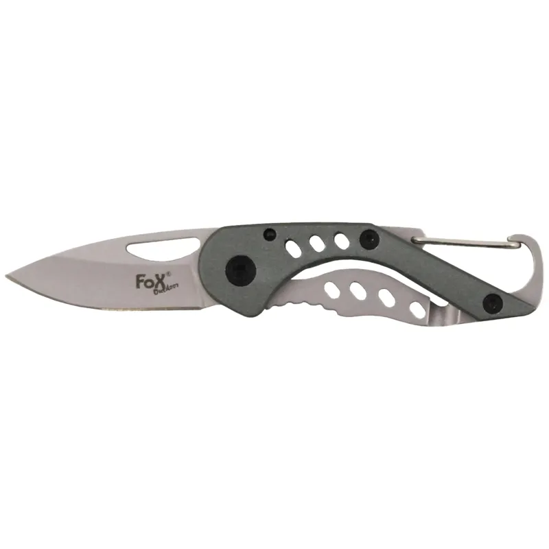 Fox Outdoor Messer Piccolo Mit Karabiner