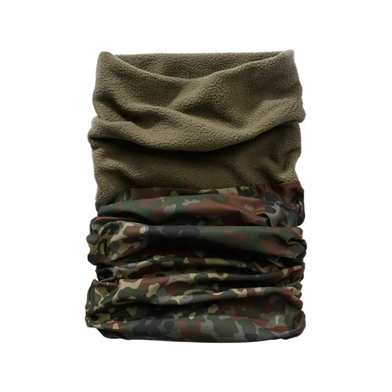 Brandit Multifunktionstuch Fleece · Flecktarn